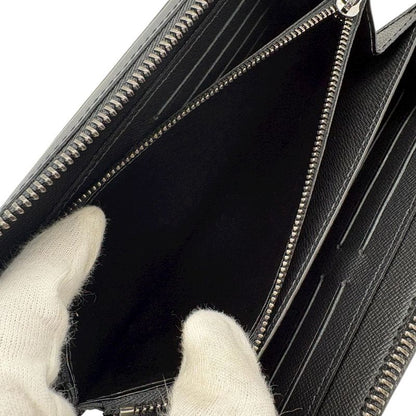 3232 Louis Vuitton Long Wallet Zippy XL M61698 Monogram Eclipse LV Wallet Black