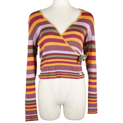 Chanel Cache Coeur Striped P17171v00904 Cotton And Rayon And Polyester Women's