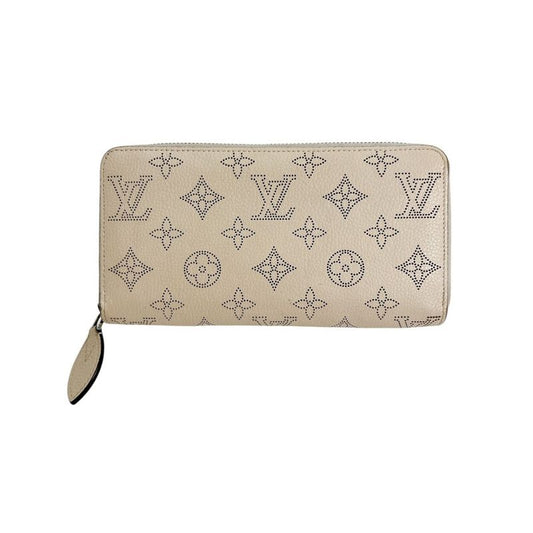 Louis Vuitton M61868 Monogram Mahina Round Zipper Zippy Wallet Long Wallet