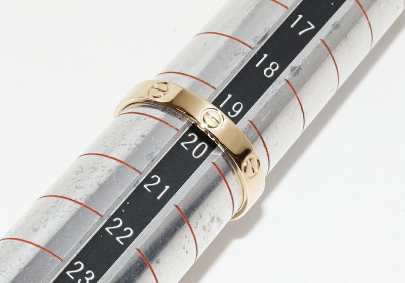 Cartier Ring 18K Yellow Gold Love Ring Small Model LOVE Wedding Ring Mini Love