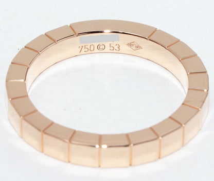 Cartier Rings 18K Pink Gold Lanier Ring Width 3mm (012in) B40483