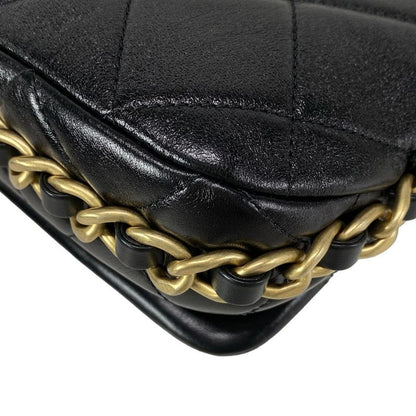 Chanel Shoulder Bag Matelasse As4451 Black Chain Shoulder / Vintage Gold