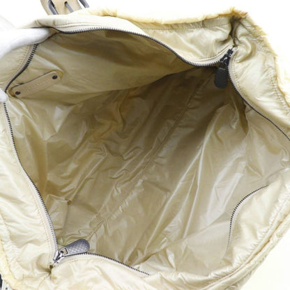 Bottega Veneta Bottega Veneta Spinnaker Intrecciato Nylon Gold Beige Women's