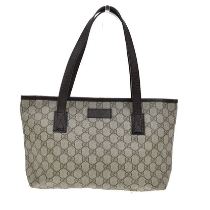 Gucci Shoulder Tote Bag GG Supreme Leather 87kb009