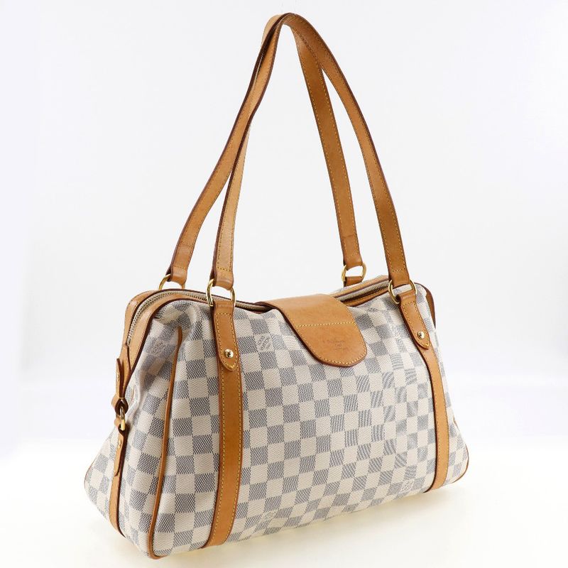 Louis Vuitton Stresa PM N42220 Damier Azure Canvas Fl4019 Ladies Shoulder Bag