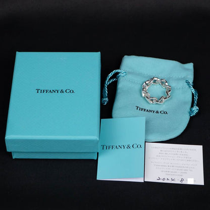 Tiffany & Co Forge Link Ring #50 Ag925 Silver SV Ring Jewelry Accessorie