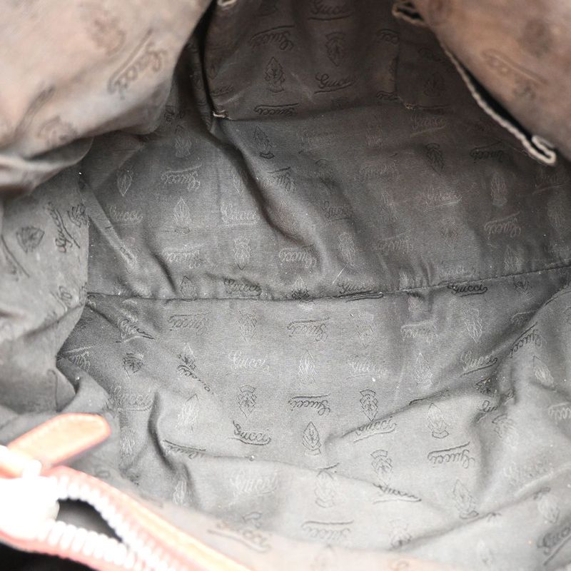 Gucci Bamboo Tote Shoulder Bag Leather Coral Pink 64ka752