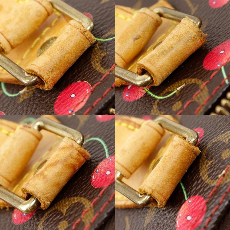 Louis Vuitton Speedy 25 Cherry Takashi Murakami M95009 Monogram Canvas Brown