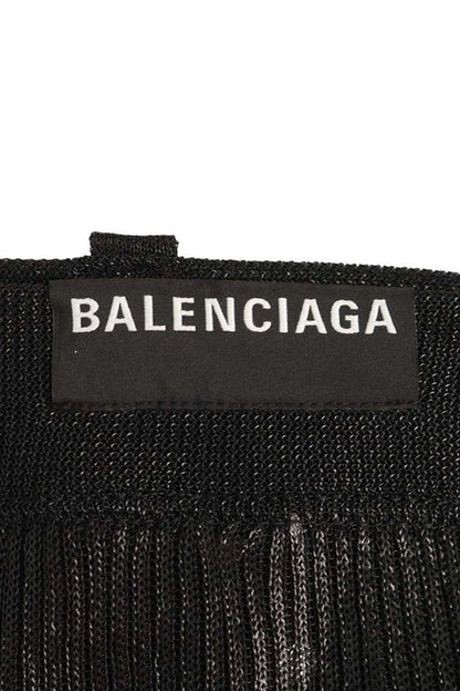 Balenciaga 23AW 745461 T6219 Waxed Cotton Long Pants Men's S