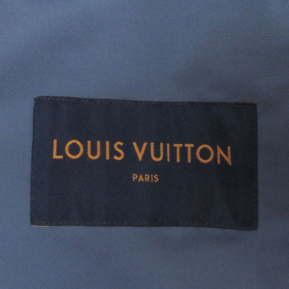 Louis Vuitton LV Circle Logo Zip Nylon Blouson Mountain Hoodie Red Gray 46 Made