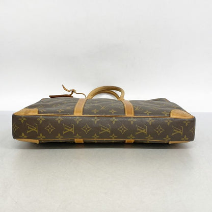 Louis Vuitton Briefcase Monogram Porte Documents M53361 Brown Men's