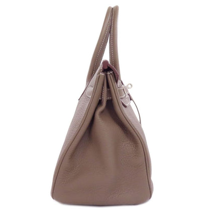 Hermes Birkin 30 Etape Silver Hardware Handbag Taurillon Women