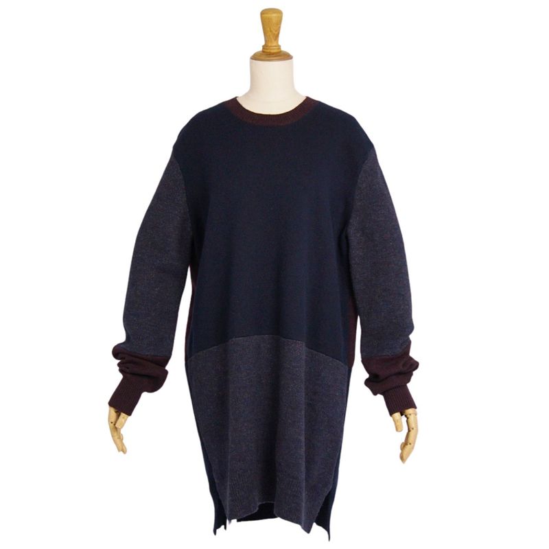 Celine Phoebe Period Knit Sweater Tunic Long Sleeves