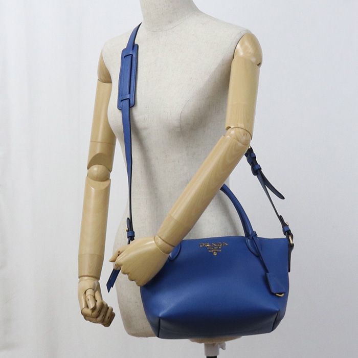 Prada 2WAY 1ba111 Handbag Saffiano Leather Women