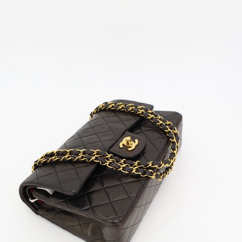 Chanel Matelasse Double Flap Chain Shoulder Bag
