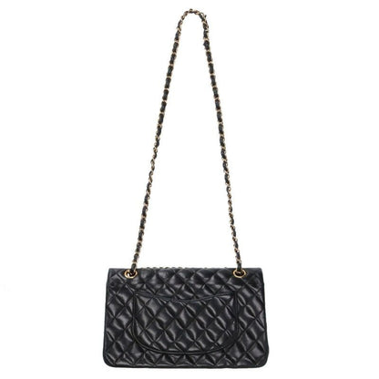 Chanel Matelasse 25 W Flap Lamb Skin Chain Shoulder Bag Women 25