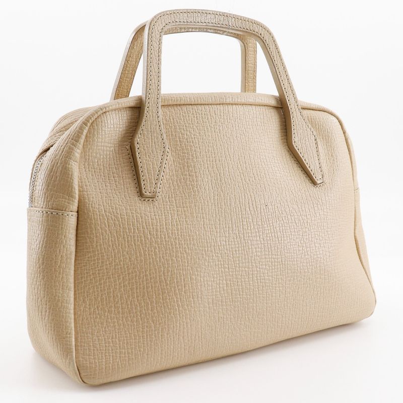 Loewe Beige Shape Push Leather Beige Women's Handbag