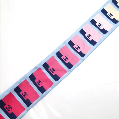 Chanel Headband Twilly Coco Mark 100% Silk Scarf With Tag Chanel