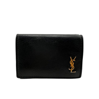 Saint Laurent Paris Tgn637420 YSL Logo Compact Wallet Trifold Wallet Branded