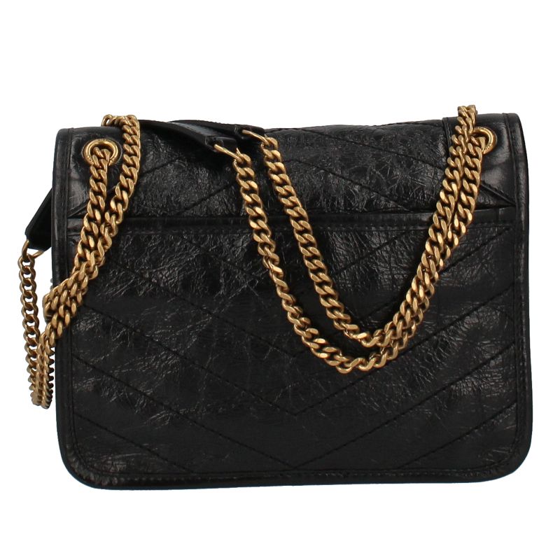 Yves Saint Laurent Niki Baby Chain Shoulder Bag 633160 Calf Women's Shoulder