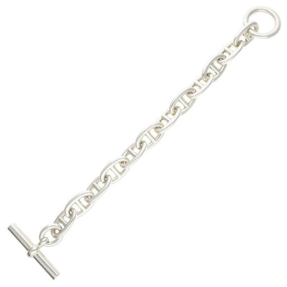 Hermes Chaine D'ancre TGM Chaine D'ancre TGM Silver Bracelet Men's 12link