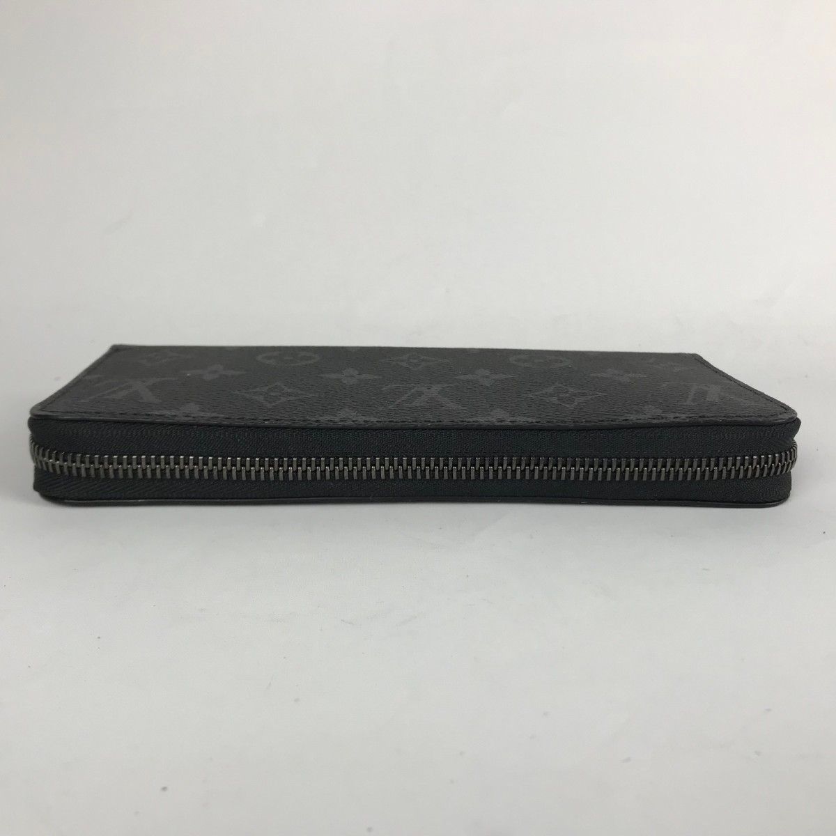 Louis Vuitton Long Wallet Zippy Wallet Monogram Horizontal M11611 Black