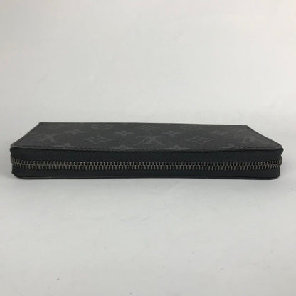 Louis Vuitton Long Wallet Zippy Wallet Monogram Horizontal M11611 Black