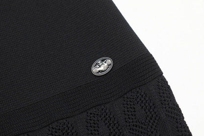 Chanel Dress Size 42 CC Logo Coco Mark Off Shoulder Made In Italy 20231220