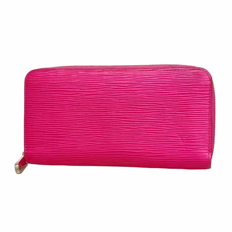 Louis Vuitton Epi Zippy Wallet M69347 Rose Pondicheri Women's Long Wallet