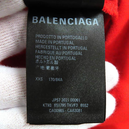 Balenciaga 21AW 651795 PS5 Playstation 5 100% Cotton Unifit Crew Neck Oversized