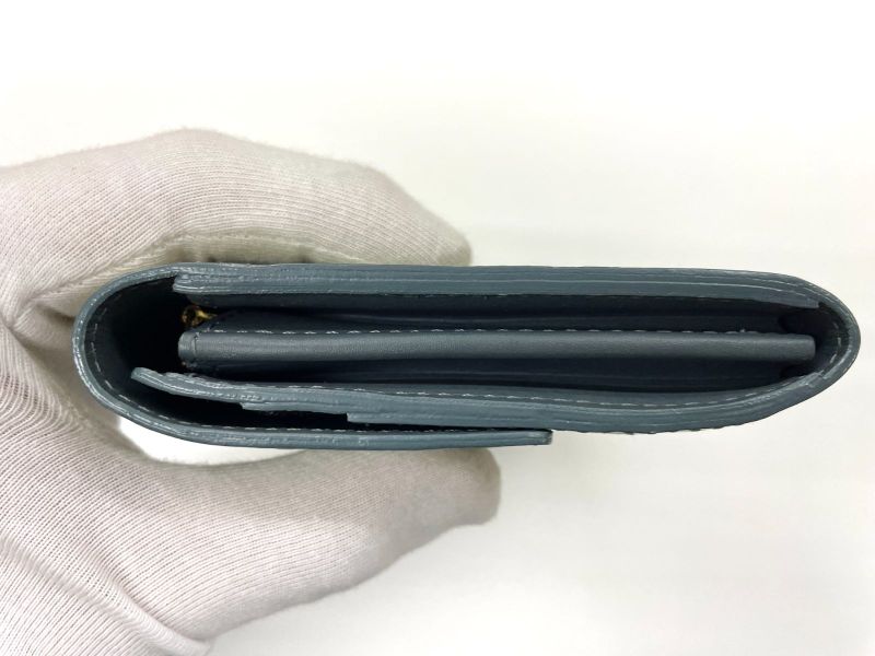 Louis Vuitton Monogram Vernis Portefeuille Sarah Long Wallet M91564 Givre Green