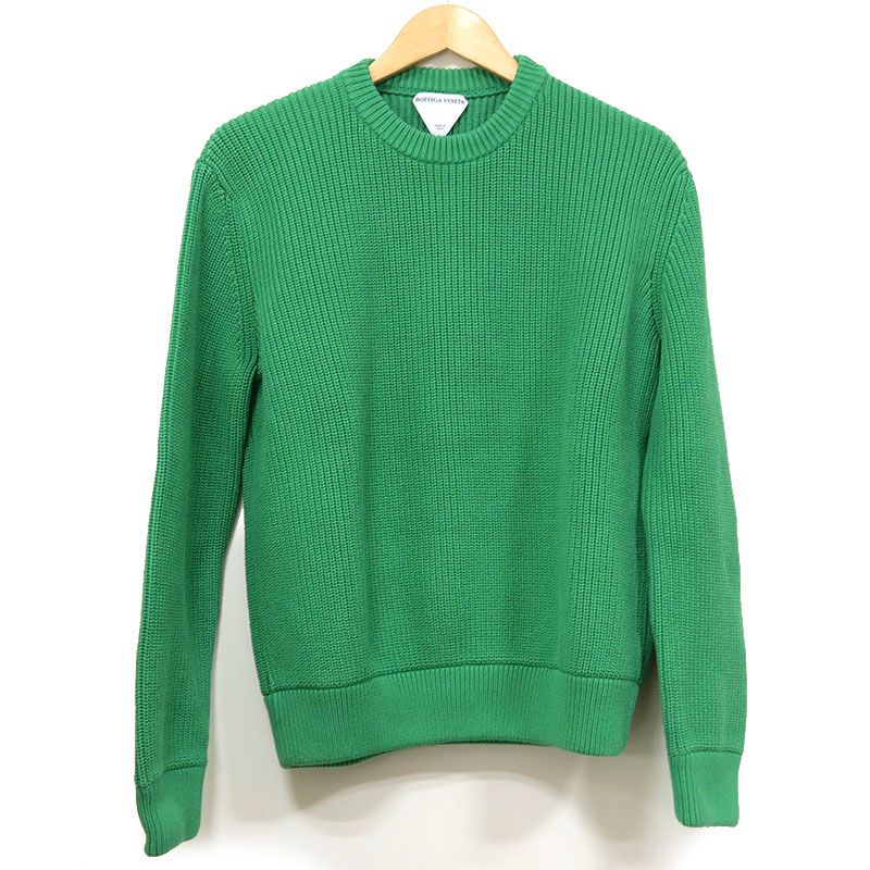 Bottega Veneta Heavyweight Sweater 686556 Size S Green