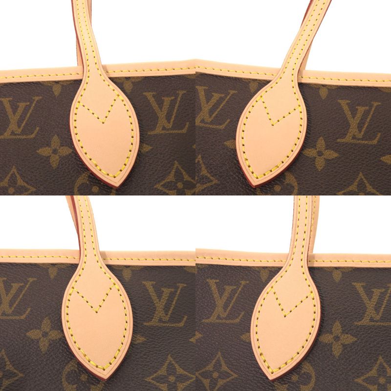 Louis Vuitton Current Neverfull MM Mon Monogram P01926 Tote Bag Camel Quartz LV