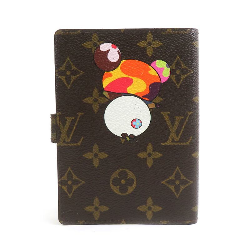 Louis Vuitton Notebook Cabas Monogram Panda Agenda PM R20011