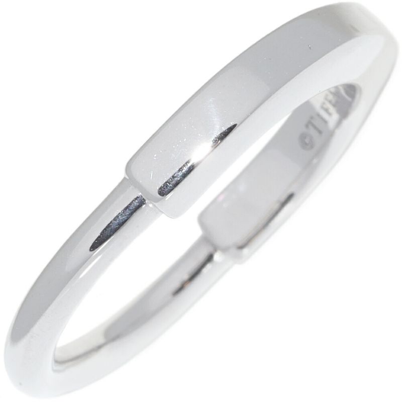 Tiffany & Co Ring 18K White Gold Rock Ring