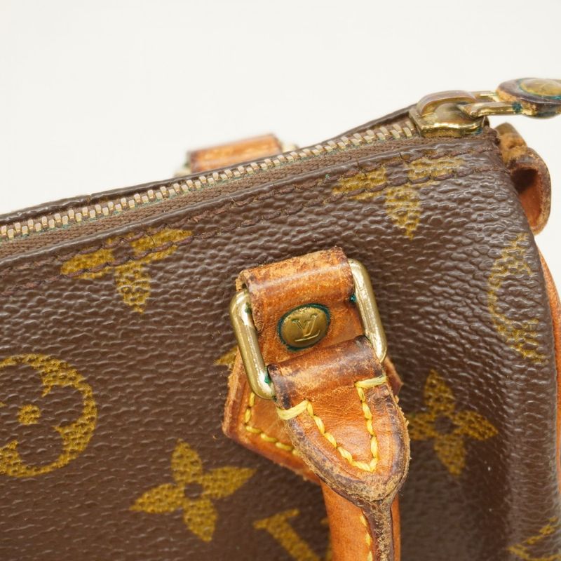Louis Vuitton Handbag Monogram Mini Speedy M41534 Brown Ladies