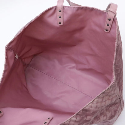 Bottega Veneta Intrecciolusion Nylon Medium Tote Bag Shoulder Pink