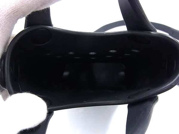 Balenciaga Crocs Collaboration Rubber 2WAY Crossbody Tote Bag Shoulder Black