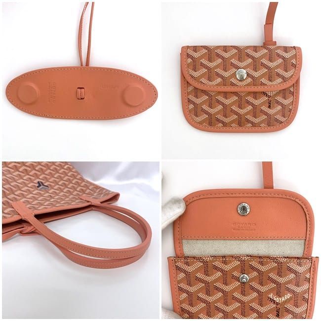 Goyard Tote Bag Ange Mini Pouch F21489 Salmon