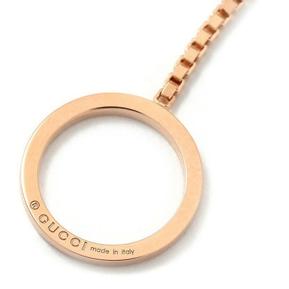 Gucci Necklace Link To Love Pink Gold
