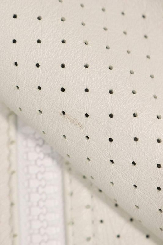 Celine 22SS 2eb13280d Back Logo Perforated Bomber Leather Jacket Men 46