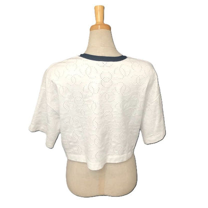 Chanel Short Sleeved T-shirt No5 Star Coco Mark P76438 Cotton White