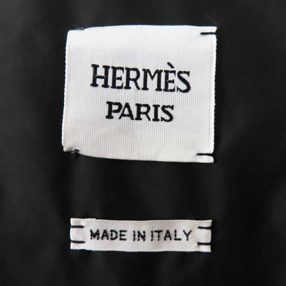 Hermes 2024 4h0178dr Crudo Cell Patch Hooded Down Jacket Black 34 With Hangers