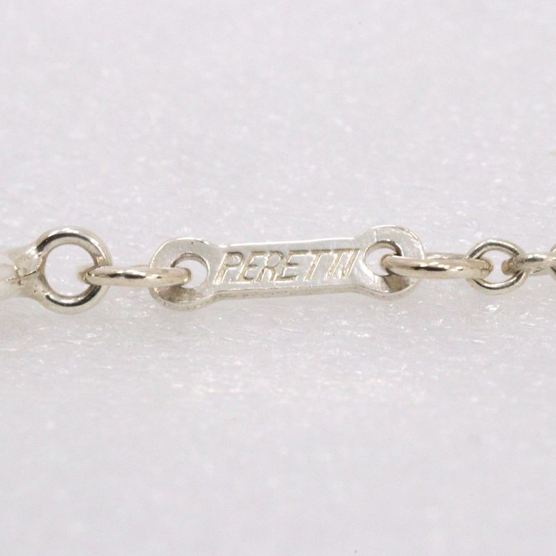 Tiffany & Co Open Heart Large Elsa Peretti 925 Silver Ladies 9.6g Necklace