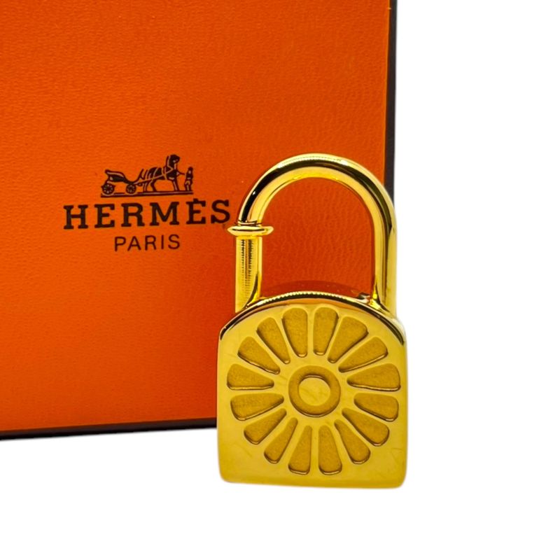 Hermes 1994 Limited Edition Sunflower Cadena Charm Sunflower Sunflower Cadena