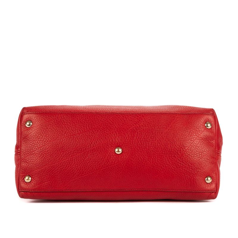 Gucci Soho Red Grain Leather A