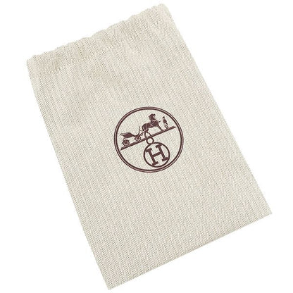 Hermes Handbag Pochette Kelly Evergrain Black Silver Hardware Black Mini Bag L