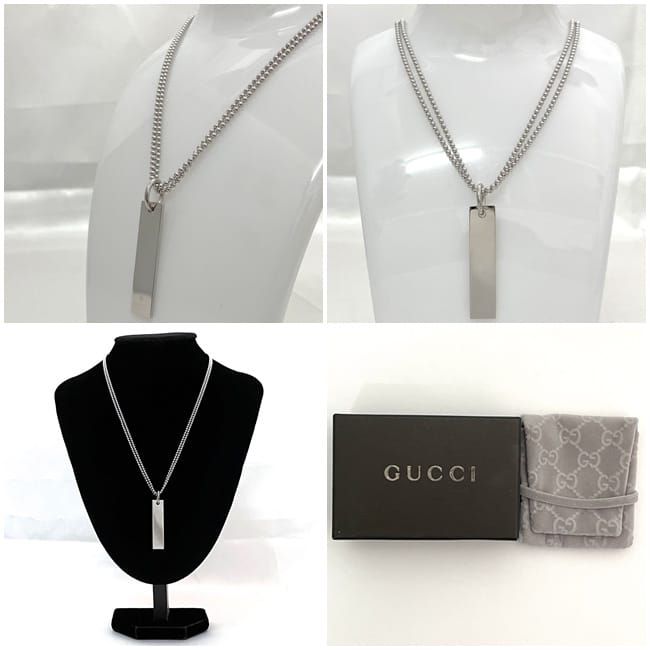 Gucci Necklace Silver 09840 925sv 0006
