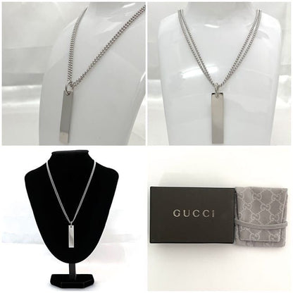Gucci Necklace Silver 09840 925sv 0006
