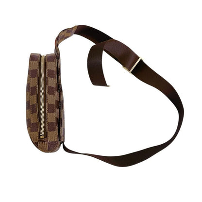 Louis Vuitton N51994 Damier Waist Pouch Geronimos Body Bag Louis Vuitton Ebène